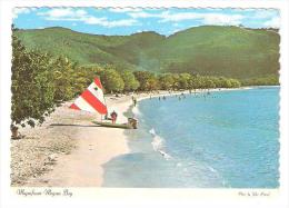 ST THOMAS, Virgin Islands :Magnificent Magens Bay; Voilier ; 1976, TB - Isole Vergini Americane