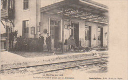 1917 Cirey   " La Gare De Cirey Pillée Par Les Allemands  " - Cirey Sur Vezouze