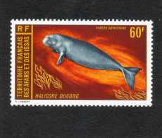 Afars Et Issas (Territoire Des) : Faune Marine : Halicore Ducong - Mammifère Marin Herbivore - Ordre Des Siréniens - - Unused Stamps