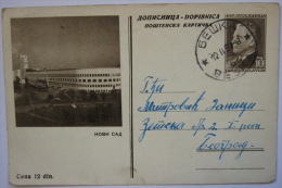 YUGOSLAVIA SERBIA Novi Sad Illustrated Pc YU/29 - Entiers Postaux