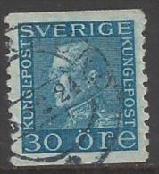 1923 30 Ore, King Gustav V, Coil, Used - Oblitérés