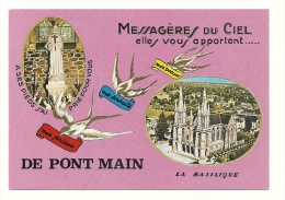 Cp, 53, Pontmain, Multi-Vues, écrite 1992 - Pontmain