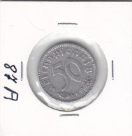 50 REICHSPHENNIG Alu 1935 E - 50 Reichspfennig