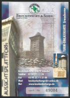 SCHIERKE Hotel BROCKENHERBERGE Turm-Einlasskarte Sachsen-Anhalt 2013 - Schierke