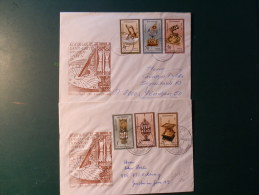 37/419 2  LETTRES    DDR - Horloges