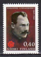 (SA0190) FINLAND, 1969 (Birth Centenary Of Johannes Linnankoski, Writer). Mi # 663. MNH** Stamp - Neufs