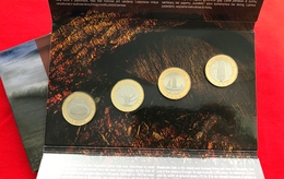 Lithuania 2013 Official Mint Set 4 Coins (2 Litai) PROOF - Lithuania