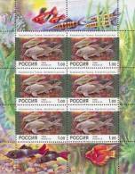 Russia/russland 1998 Aquarium Fishes.. Miniature Sheet/sheetlet - Blocchi & Fogli