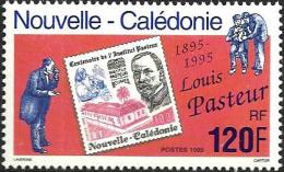 NEW CALEDONIA 120 FRANCS 120TH ANN. BIRTH OF LOUIS PASTEUR SET OF 1(?) FRESH MUH 1995 SG? CV ?POUNDS READ DESCRIPTION !! - Nuovi