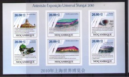 MOZAMBIQUE  SHANGHAI 2010 WORLD EXPO PREVIEW (not Dentate) - 2010 – Shanghai (Chine)