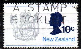 NEW ZEALAND 1970 10c - Queen Elizabeth II And New Zealand Coat Of Arms  AVU - Used Stamps