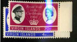 6224x)  Virgin 1966  ~ SG # 201-02  Mnh**~ Offers Welcome! - British Virgin Islands