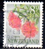 NEW ZEALAND 1960 Rata - 8d - Multicoloured FU - Used Stamps