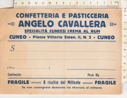 PO1977C# CEDOLA DI CONSEGNA CONFETTERIA E PASTICCERIA ANGELO CAVALLERA SPEC. CUNEESI CREMA AL RUM - CUNEO - Invoices