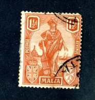 6280x)  Malta 1923  ~ SG # 127  Used~ Offers Welcome! - Malte (...-1964)