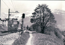 Chemin De Fer Des Grisons, Train Près Klosters, Photo 1976 BVA, RhB 231.2 - Klosters