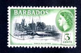 6300x)  Barbados 1954  ~ SG # 291  Used~ Offers Welcome! - Barbades (...-1966)