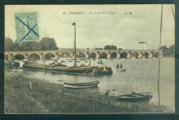 78 - POISSY -- Le Port Et Le Pont - Abo113 - Poissy