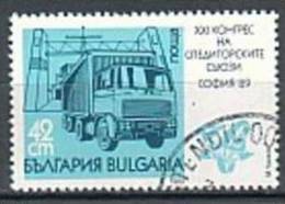 BULGARIA \ BULGARIE - 1989 - XXI Congres De La Federation Internationale Des Transpporteurs Routiers - 1v Obl. - Used Stamps