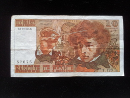 Billet 10 Francs "Berlioz"  -1975 B - 10 F 1972-1978 ''Berlioz''