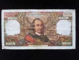 Billet 100 Francs "Corneille"  -1965 E - 100 F 1964-1979 ''Corneille''