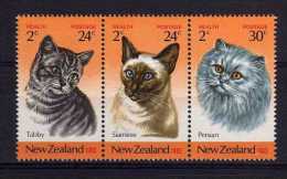 New Zealand - 1983 - Health Issue/Cats - MNH - Nuovi