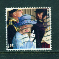 GREAT BRITAIN - 2012  Diamond Jubilee  1st  Used As Scan - Used Stamps