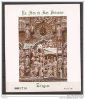 ES3595-LA890THC.España.Sp Ain.ESCULTURA.Espagne LA SEO DE SAN SALVADOR ZARAGOZA. 1998.( Ed.3595**)LUJO - Commemorative Panes