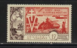 COMORES PA N° 4 * Charniére Propre - Airmail