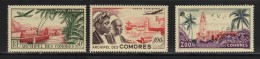 COMORES PA N° 1 à 3 * Charniéres Propres - Airmail