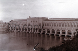 Photo Originale Circa  1910 - Environs De Lyon - Jonage - L'Usine électrique Sur Le Rhône - Places