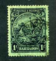 6399x)  Barbados 1925  ~ SG # 237  Used~ Offers Welcome! - Barbados (...-1966)