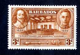 6407x)  Barbados 1939  ~ SG # 261  Mint*~ Offers Welcome! - Barbades (...-1966)