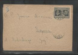 POLAND 1947 LETTER RADOM 2 TO KRYNICA SINGLE FRANKING 5ZL CULTURE 2ND ISSUE PERF - Briefe U. Dokumente