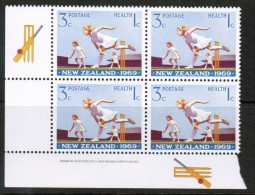 NEW ZEALAND     Scott # B 78**  VF MINT NH Block Of 4 - Neufs