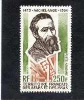 Afars Et Issas (Territoire Des) : MICHEL-ANGE : Peintre, Sculpteur, Poète, Architecte Et Urbaniste Italien - Renaissance - Unused Stamps