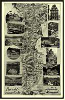 Das Wildromantische Nördliche Murgtal  -  Mehrbild Ansichtskarte Ca.1960   (2484) - Forbach