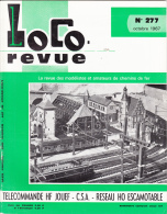 Loco Revue 277 1967 030 TB Ouest JL, Télécommande HF JOUEF - Französisch