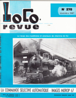 Loco Revue N°278 Faire 030.TB, Commande Selective Automatique - Français