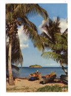 Cp , GUADELOUPE , Ed : Hachette-Antille , N° 5290 , écrite , Plage De Pêcheurs , Antilles Radieuses - Autres & Non Classés