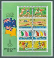 Niue - 1980 Olympic Games Block MNH__(THB-329) - Niue