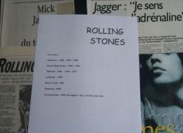 Rolling Stones : Dossier Composé De 14 Coupures De Presse Originales  : De 1986 À 1997 (Voir Détail Sur Photo) - Autres & Non Classés