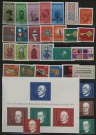 Bund Jahrgang 1968  Komplett 1 Feinst Postfrisch/MNH/** - Unused Stamps