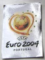 EMBLEM CHROME #1PANINI STICKER 2004 UEFA EURO SOCCER CHAMPIONSHIP PORTUGAL FUSSBALL FOOTBALL - Edition Anglaise