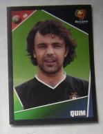 QUIM PORTUGAL #27 PANINI STICKER 2004 UEFA EURO SOCCER CHAMPIONSHIP PORTUGAL FUSSBALL FOOTBALL - Engelse Uitgave