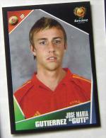 JOSE MARIA GUTIERREZ GUTI SPAIN #83 PANINI STICKER 2004 UEFA EURO SOCCER CHAMPIONSHIP PORTUGAL FUSSBALL FOOTBALL - Edición  Inglesa