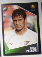 STILIAN PETROV BULGARIA #212 PANINI STICKER 2004 UEFA EURO SOCCER CHAMPIONSHIP PORTUGAL FUSSBALL FOOTBALL - Edizione Inglese