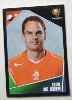 FRANK DE BOER NETHERLANDS #320 PANINI STICKER 2004 UEFA EURO SOCCER CHAMPIONSHIP PORTUGAL FUSSBALL FOOTBALL - Edition Anglaise