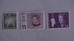 Greenland - 1963/78/81 - Mi.Nr.47/106/126**MNH - Look Scan - Ungebraucht