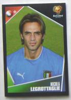 NICOLA LEGROTTAGLIE ITALY #227 PANINI STICKER 2004 UEFA EURO SOCCER CHAMPIONSHIP PORTUGAL FUSSBALL FOOTBALL - Edition Anglaise